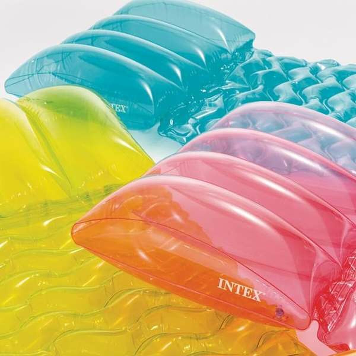 Colchoneta Hinchable Intex 89 x 173 cm Transparente