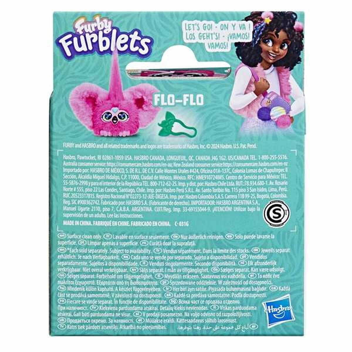 Peluche Musical Hasbro Furby Furblets 12 cm