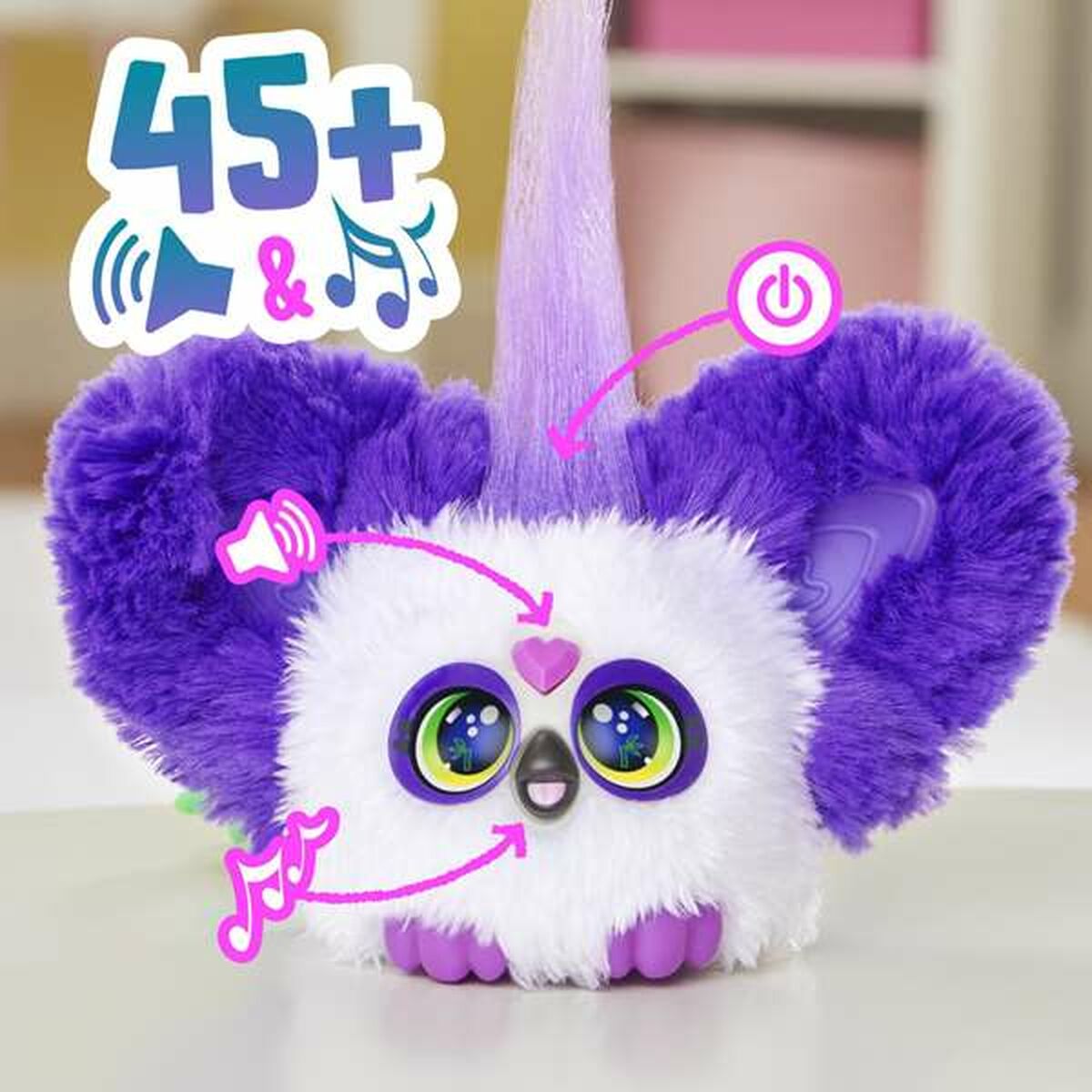 Peluche Musical Hasbro Furby Furblets 12 cm