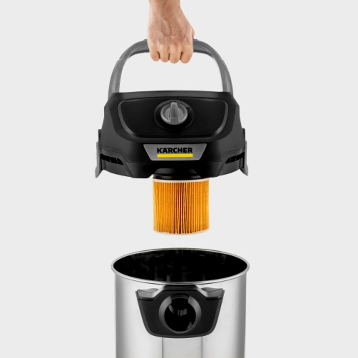 Aspirador Kärcher 1.628-449.0 Plateado 1000 W