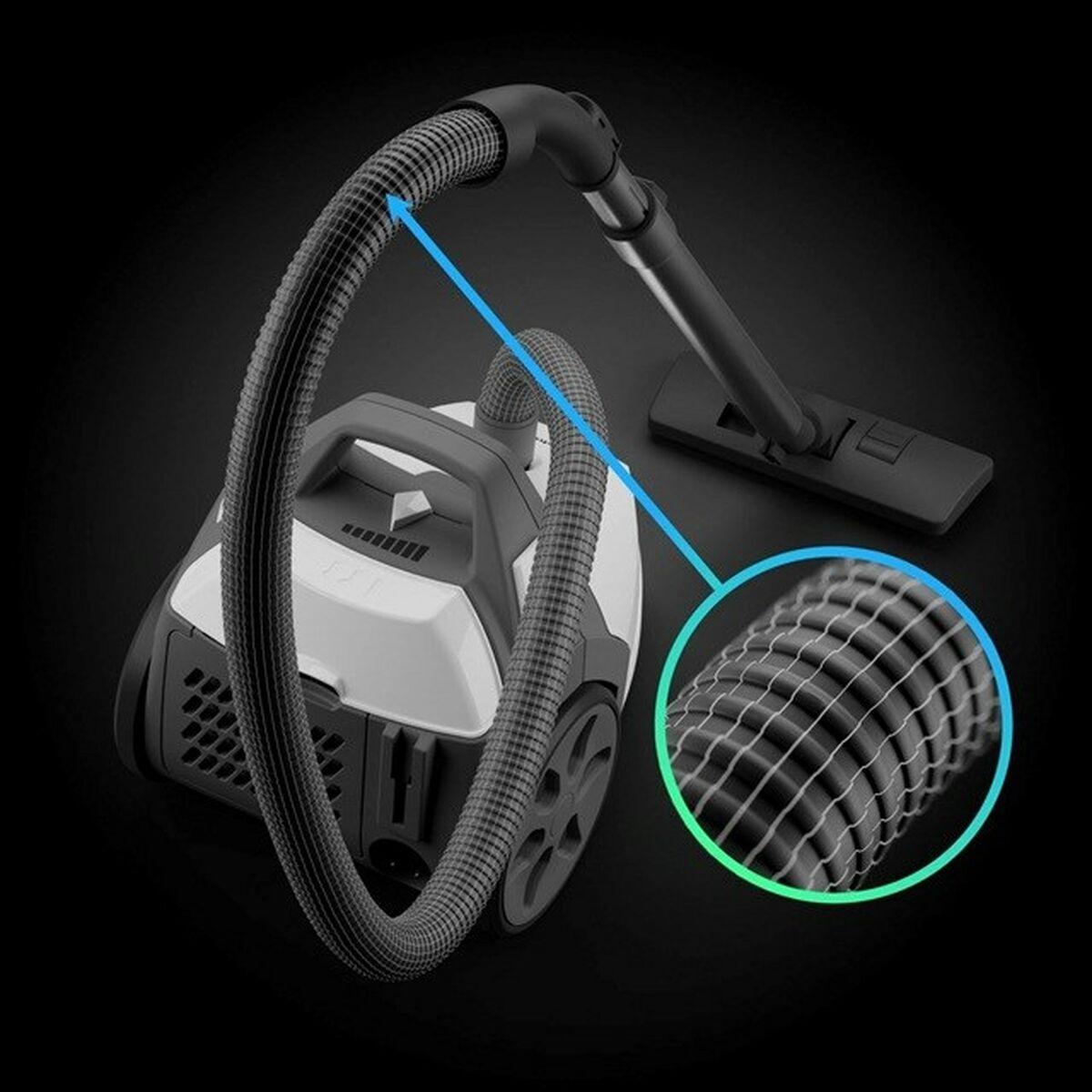 Aspirador SMAPP 608.2 Blanco Negro 900 W