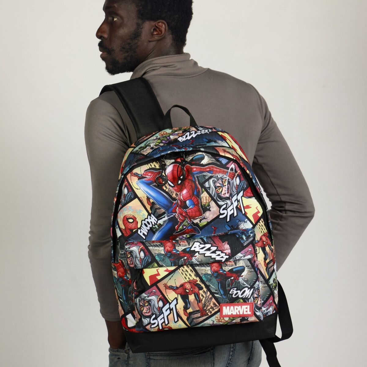 Mochila Infantil Spider-Man 31 x 18 x 44 cm