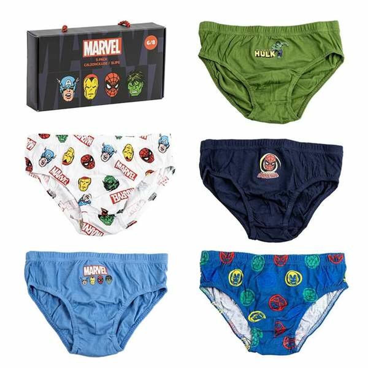 Pack de Calzoncillos Marvel Multicolor