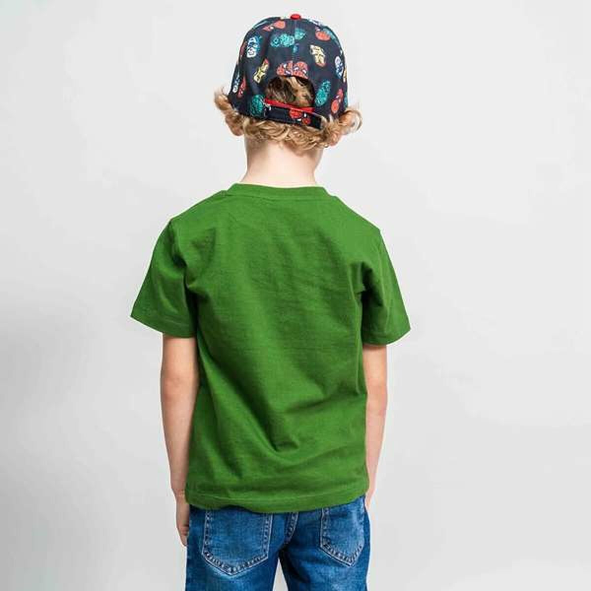 Camiseta de Manga Corta Infantil Hulk Beige 8 Años