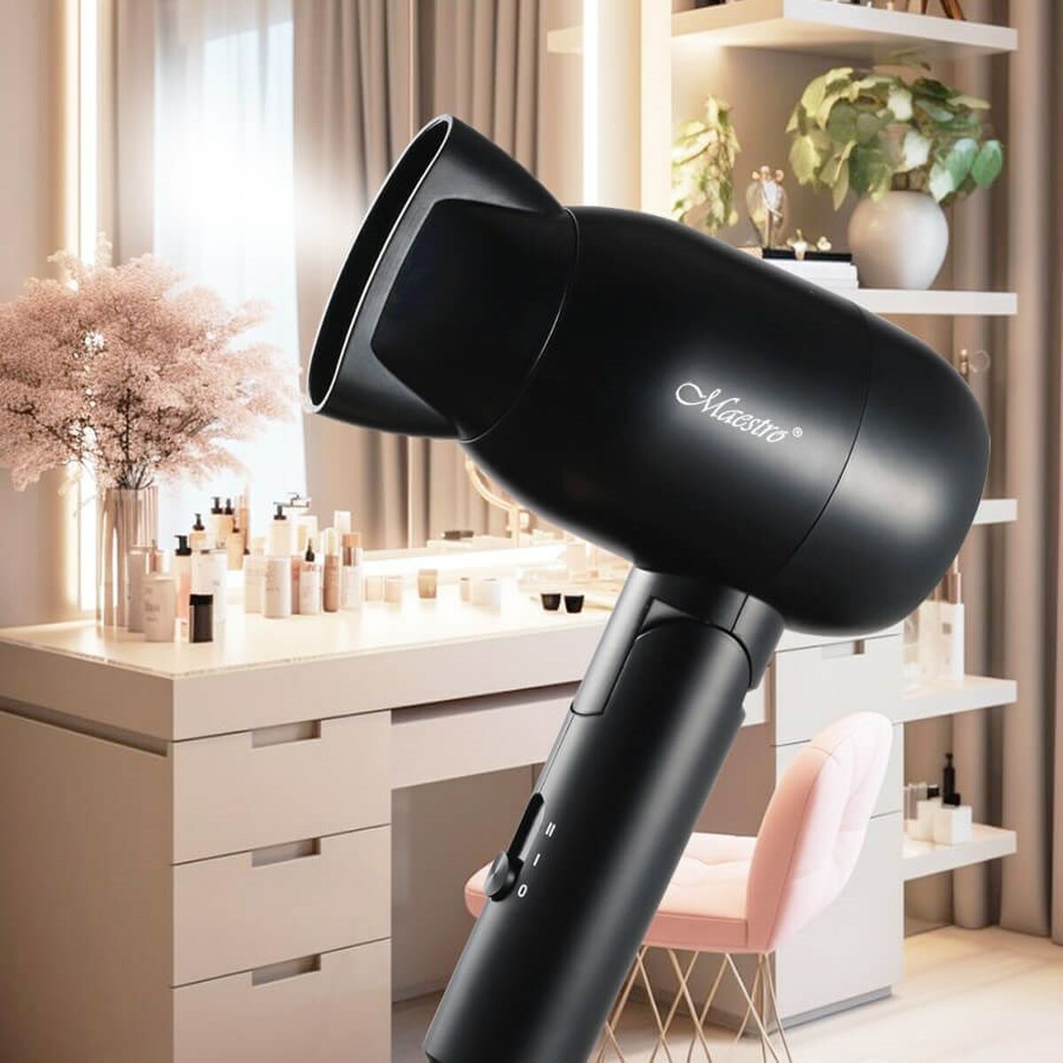Secador de Pelo Feel Maestro MR-200 Negro 1500 W