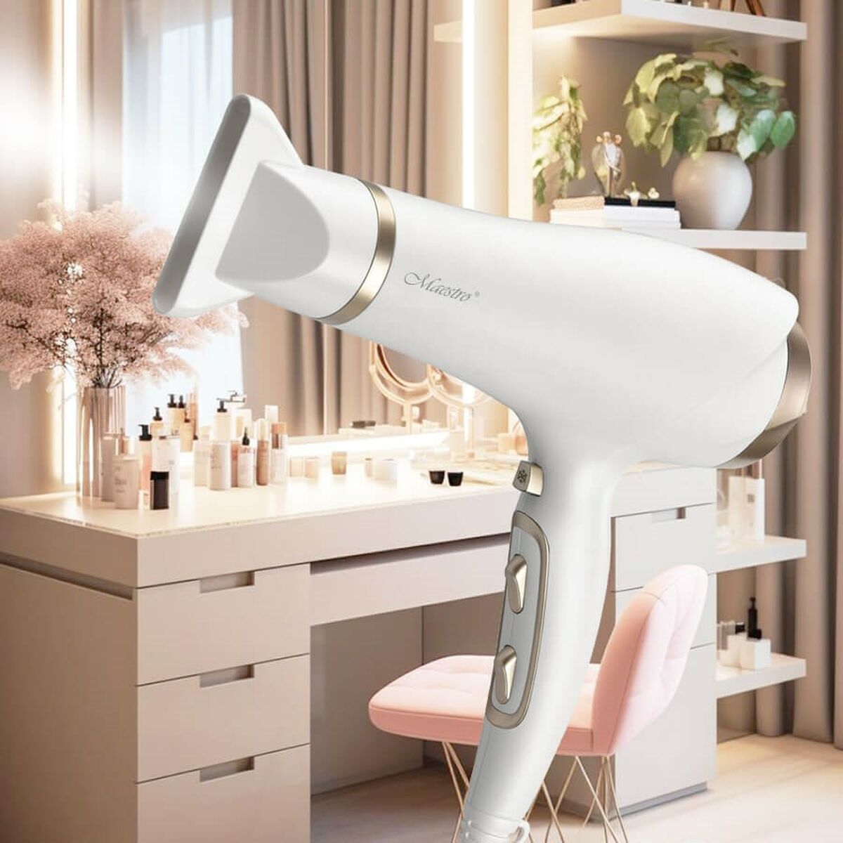 Secador de Pelo Feel Maestro MR-214 Blanco 2300 W