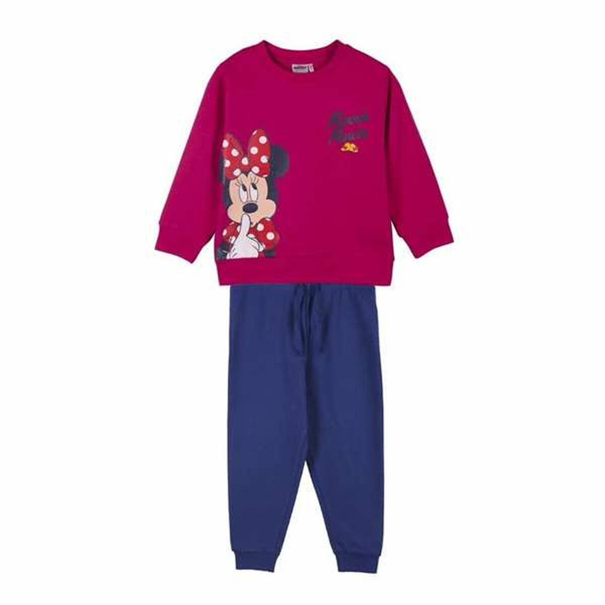 Chándal Infantil Minnie Mouse Fucsia 6 Años