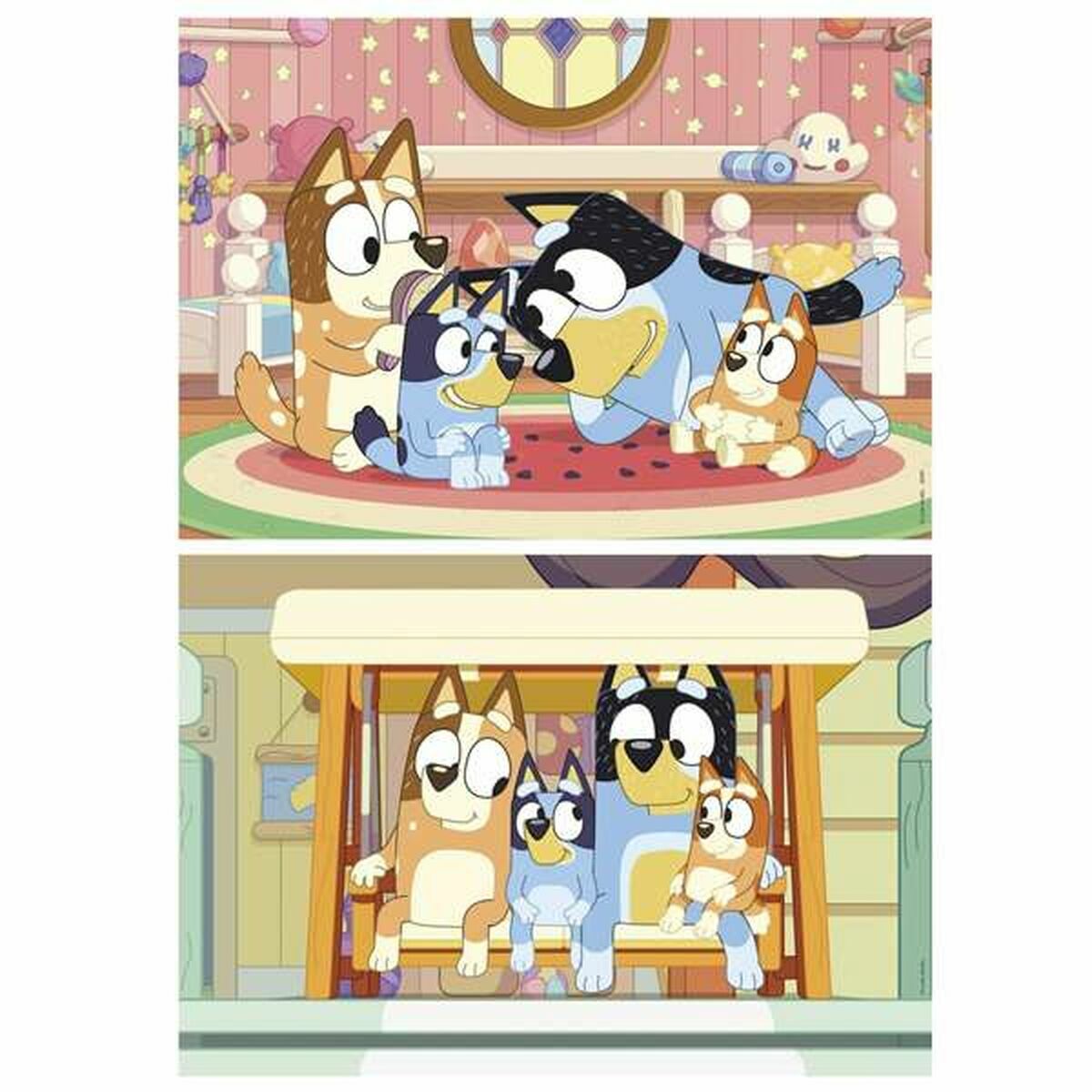 Set de 2 Puzzles Educa Bluey (2 Unidades)