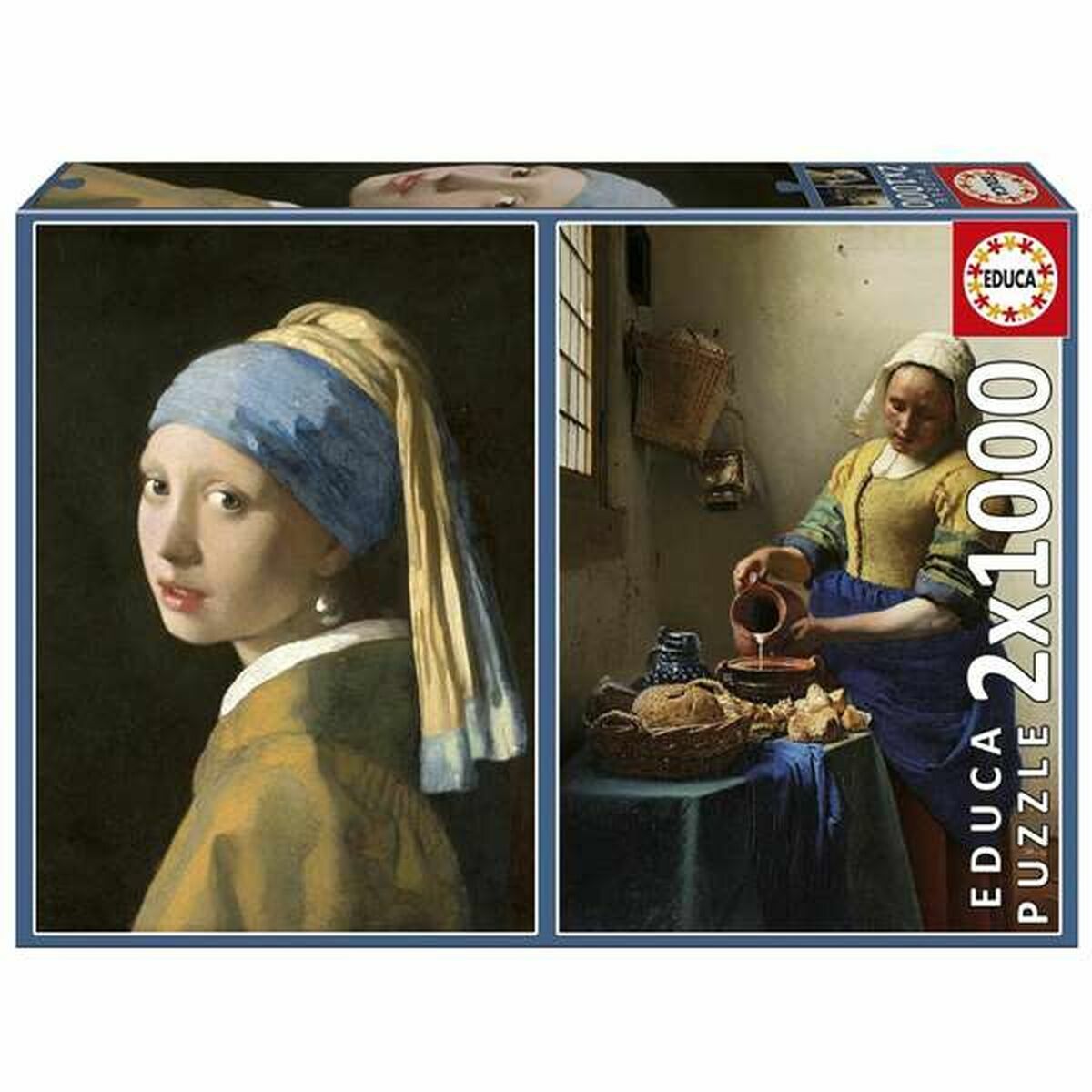 Puzzle Educa Vermeer (2 Unidades)