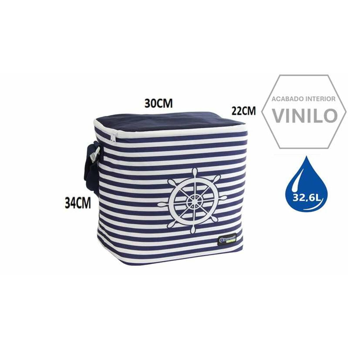 Nevera Portátil Bismark 30 x 34 x 22 cm Poliéster 30 L