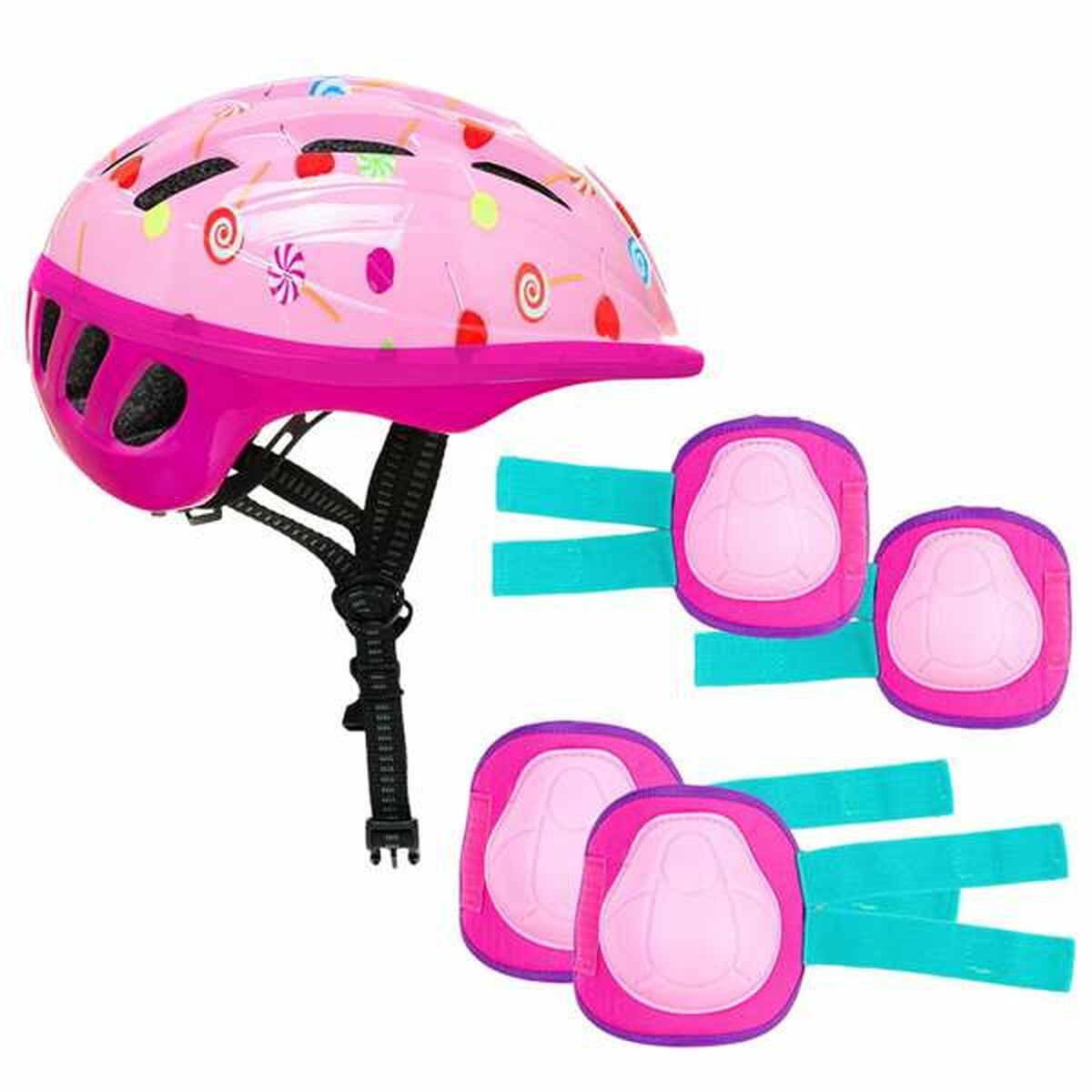 Casco de Ciclismo para Niños Moltó Rosa