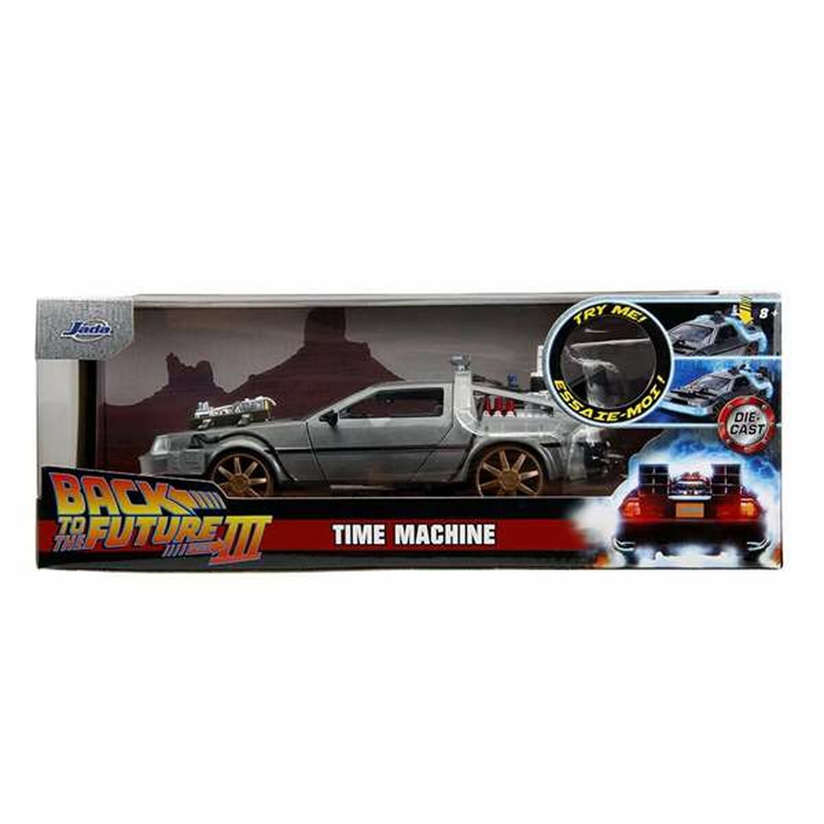 Coche Smoby DeLorean - Back to the Future III 1885 1:24