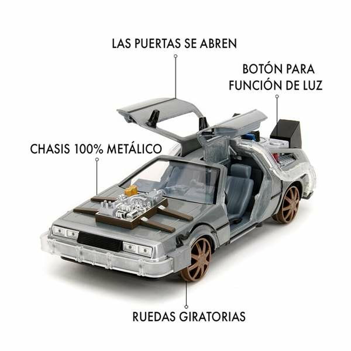 Coche Smoby DeLorean - Back to the Future III 1885 1:24