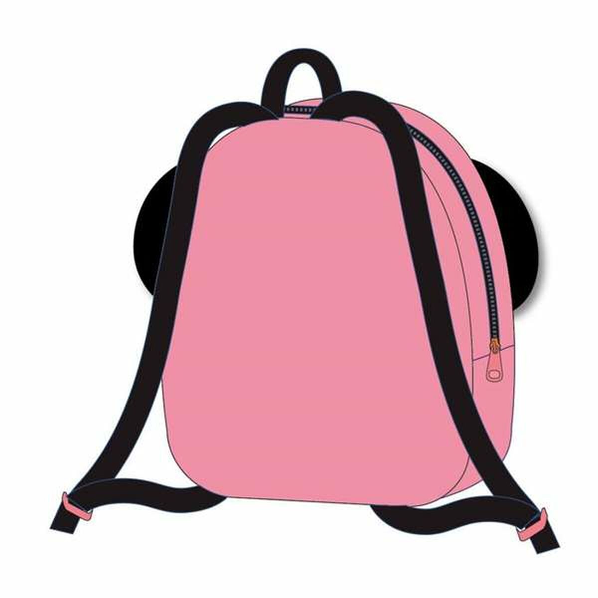 Mochila Escolar Minnie Mouse Rosa