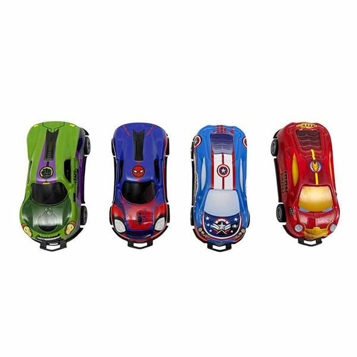 Coche de juguete Bandai Flip Cars Marvel