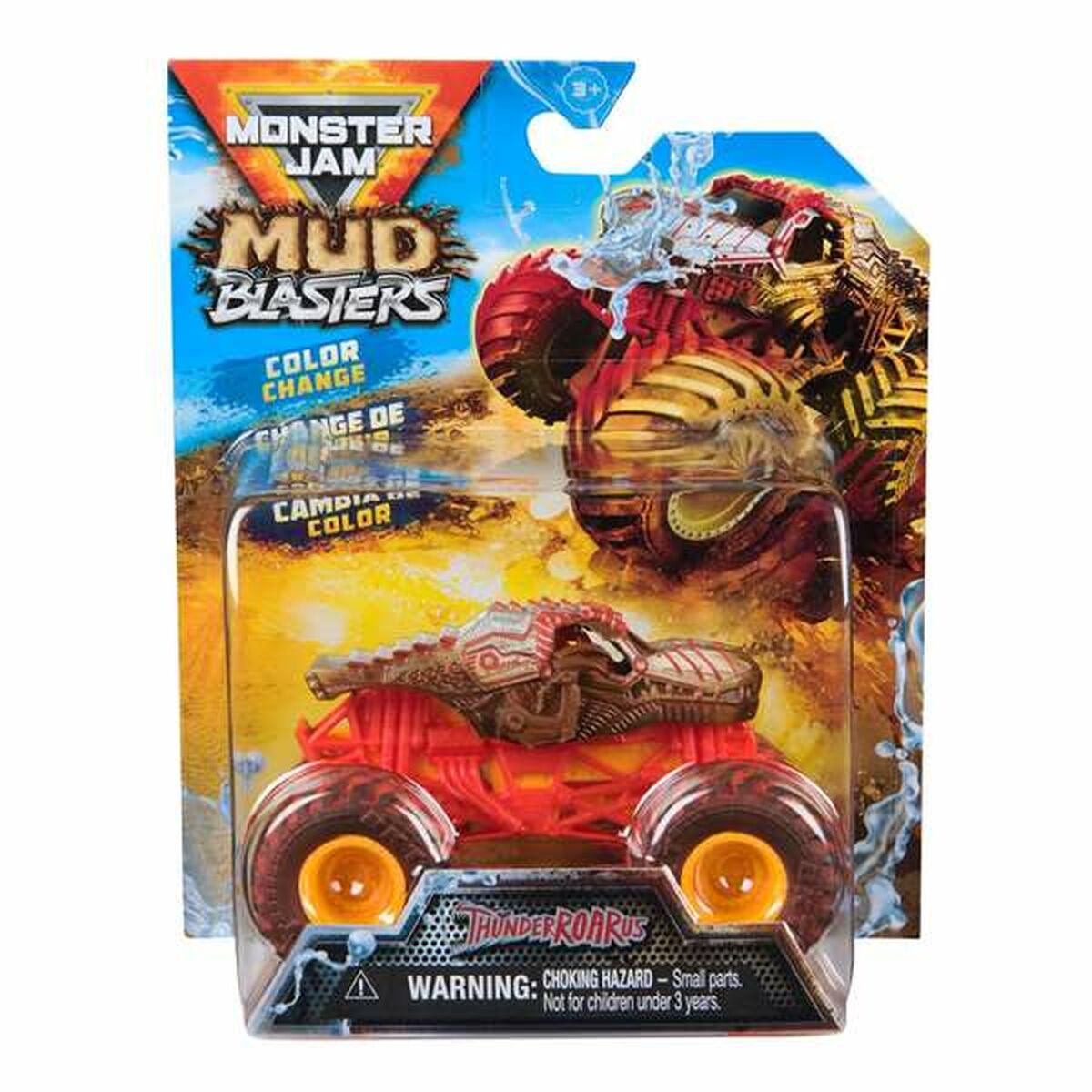 Monster Truck Monster Jam Mud Blasters 1:64 Azul