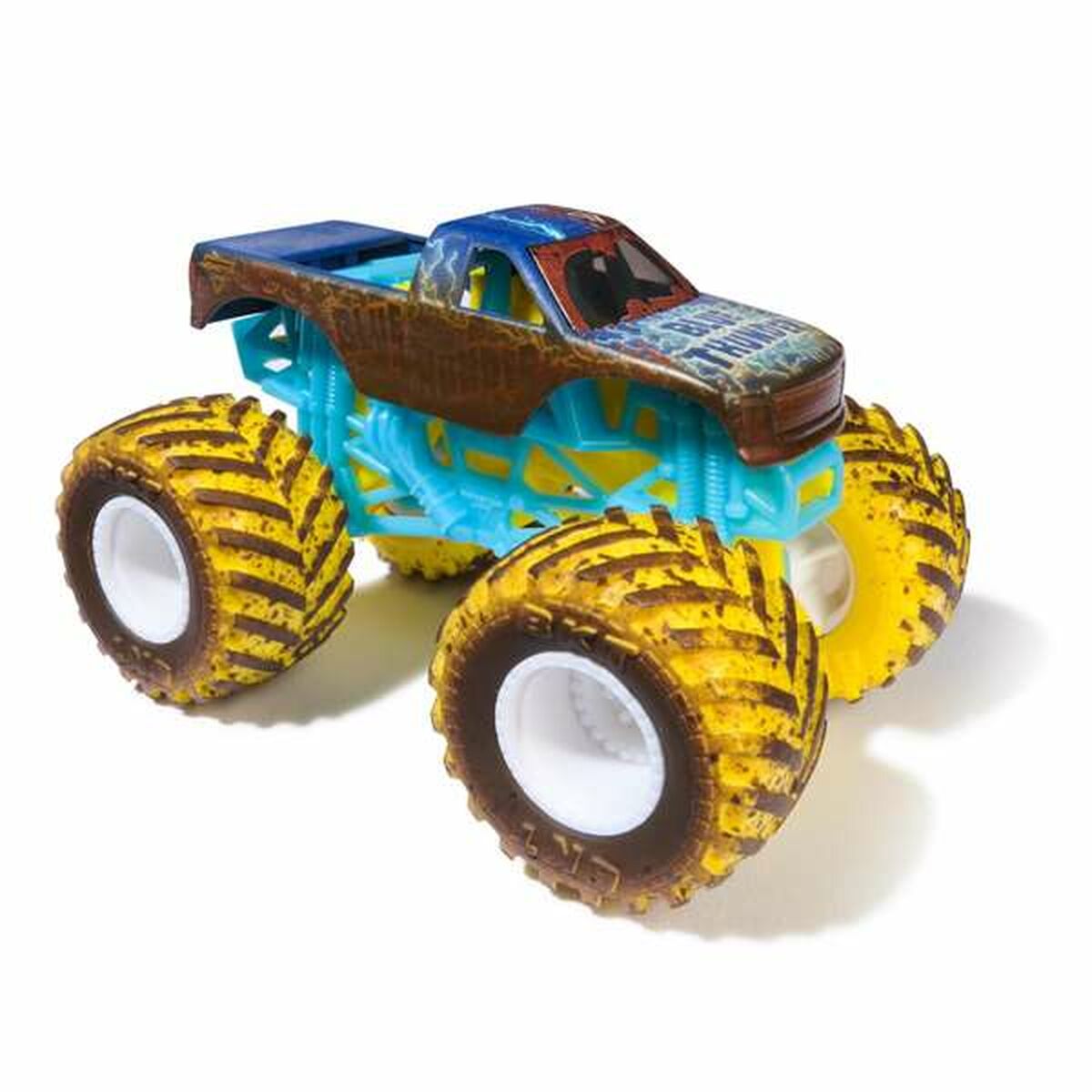 Monster Truck Monster Jam Mud Blasters 1:64 Azul