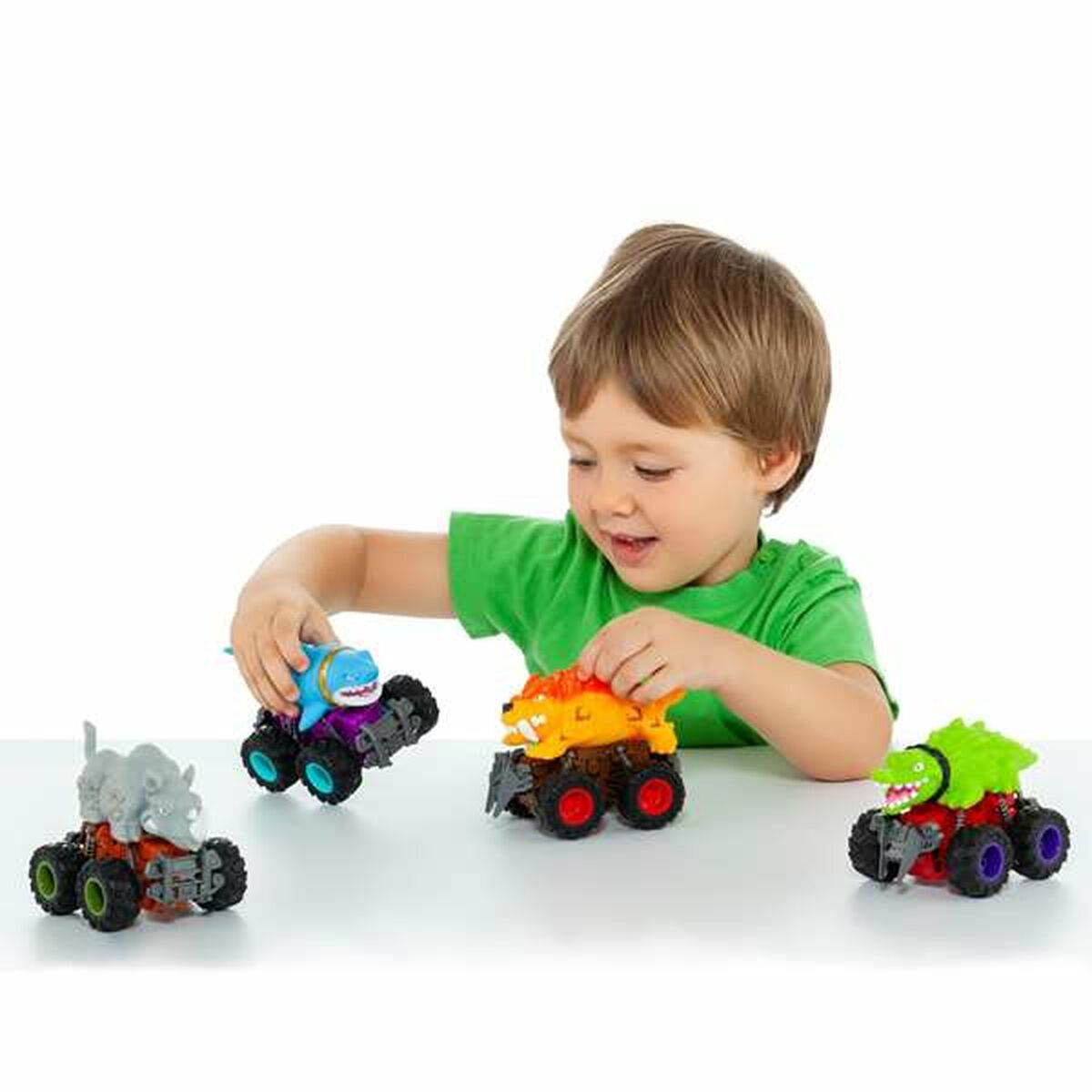 Coche de Fricción Moltó Beast Wheels Multicolor