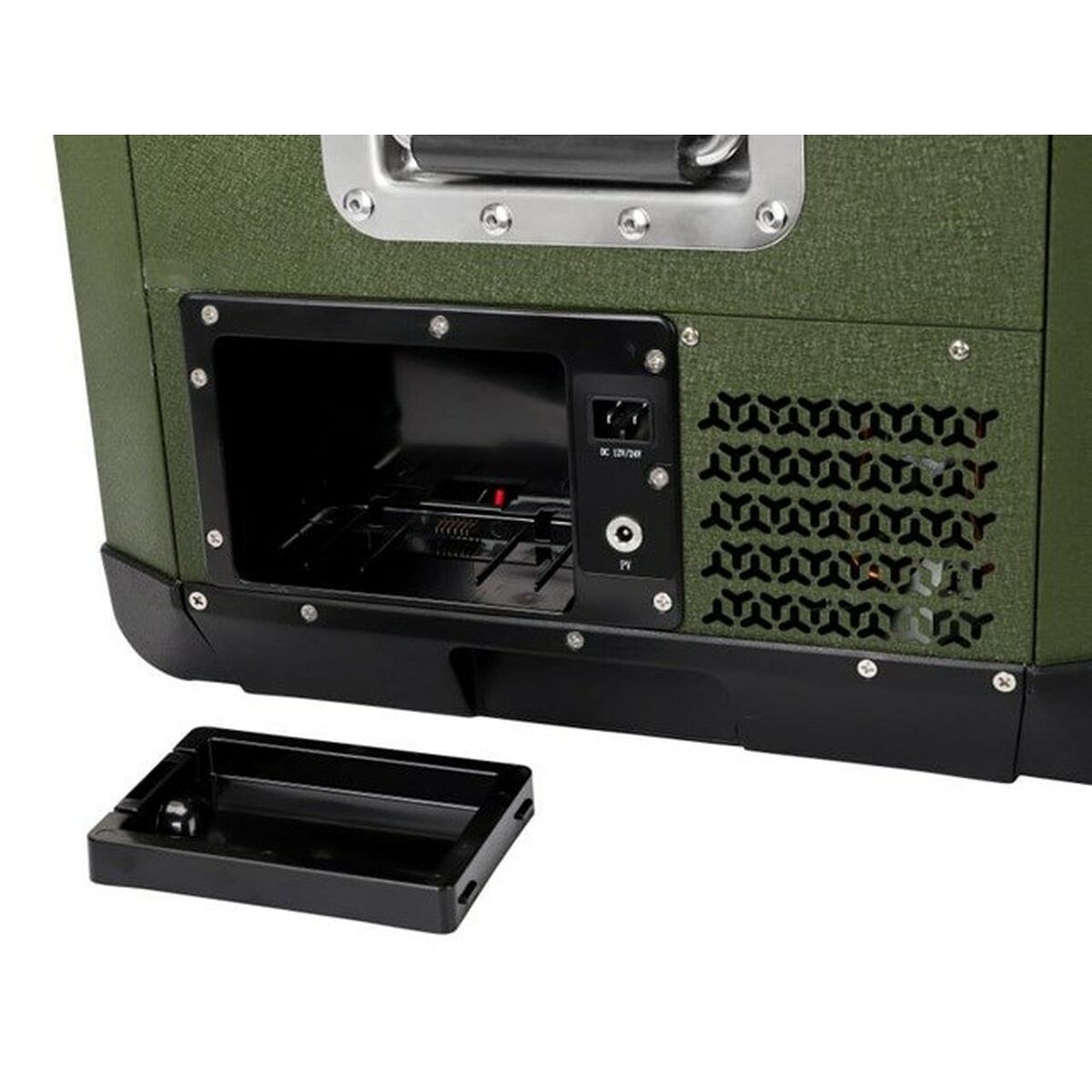 Mini Nevera Yolco GCX37 Verde 50 W 37 L