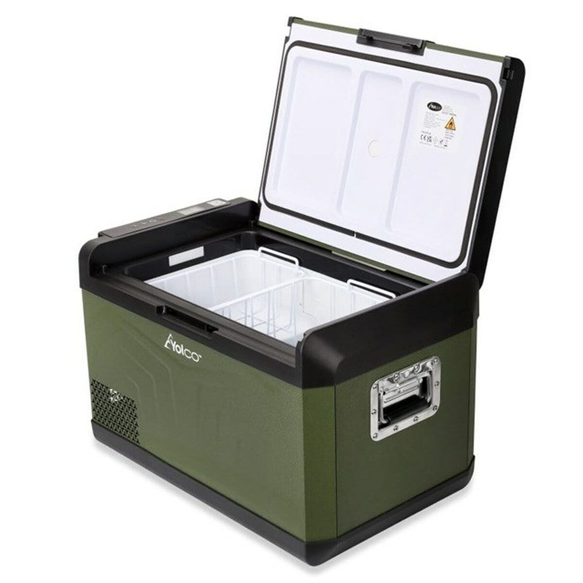 Mini Nevera Yolco GCX37 Verde 50 W 37 L