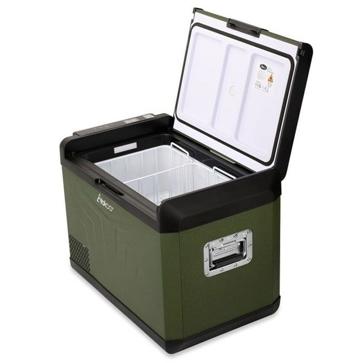 Mini Nevera Yolco GCX47 Verde 50 W 47 L