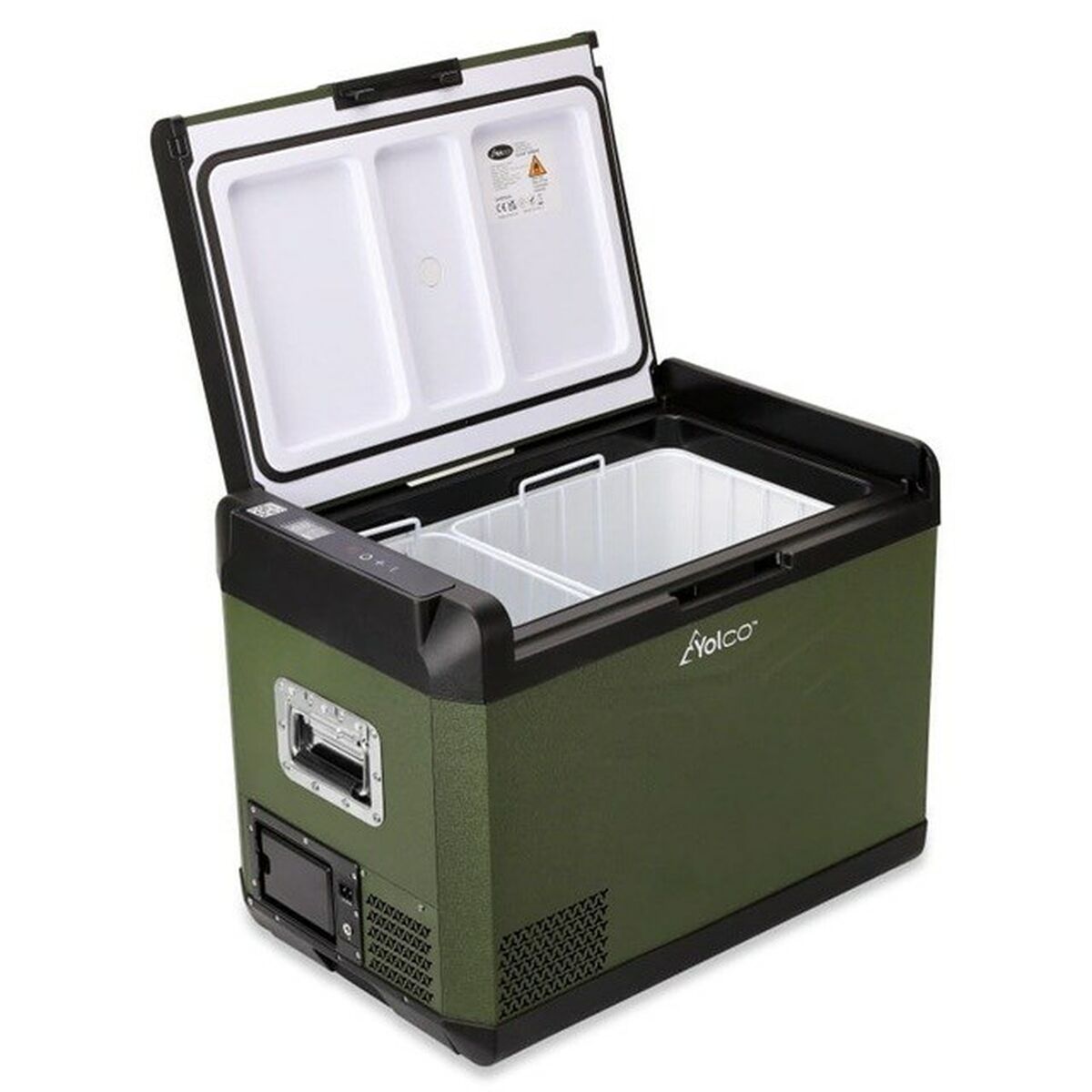 Mini Nevera Yolco GCX47 Verde 50 W 47 L