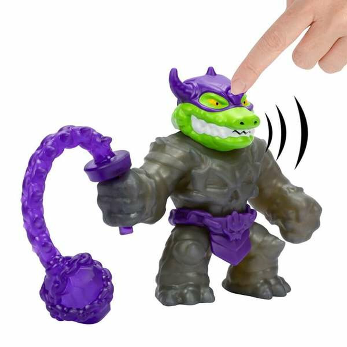 Figura de Acción Goo Jit Zu  Strecth Strikers Deliuxe 14 cm