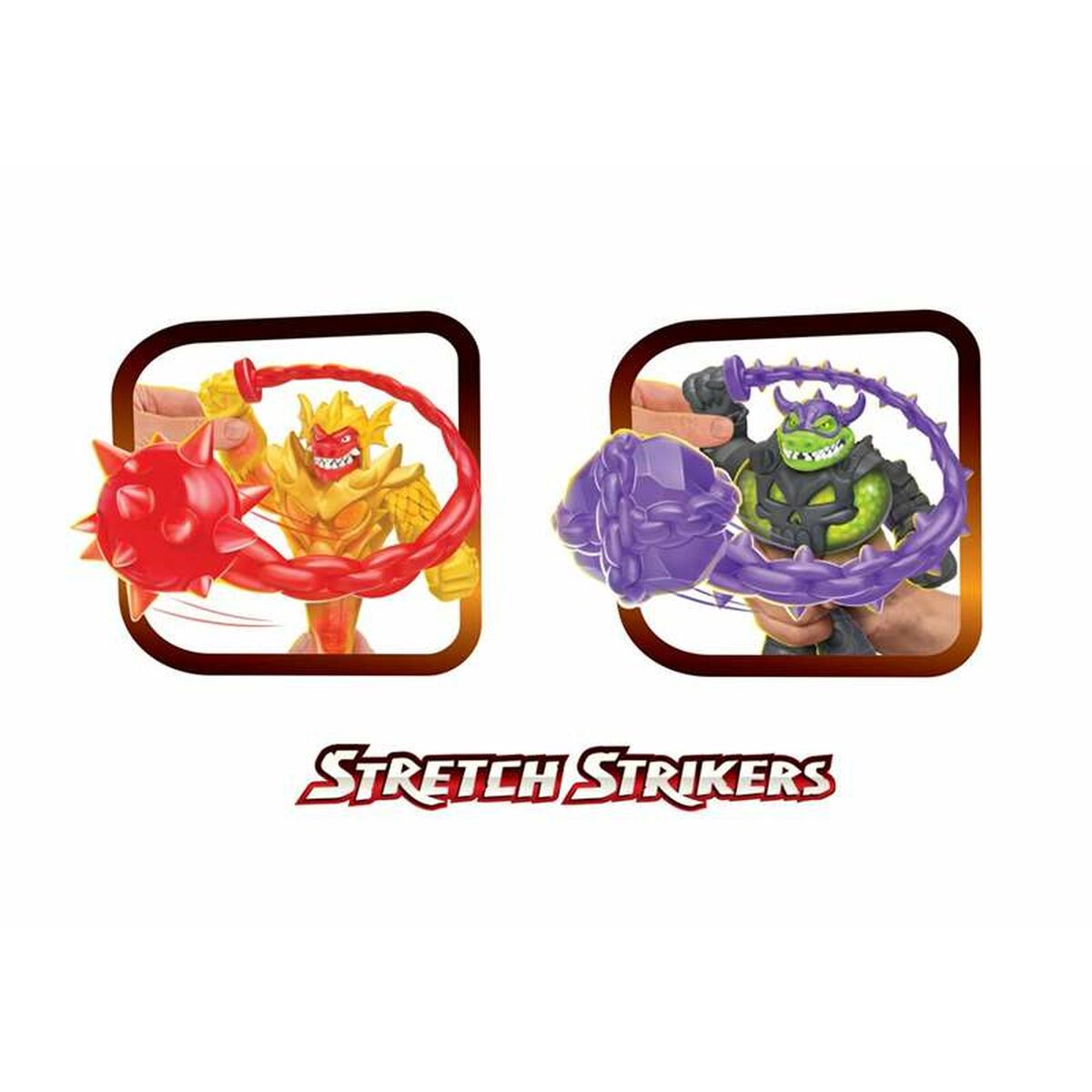 Figura de Acción Goo Jit Zu  Strecth Strikers Deliuxe 14 cm