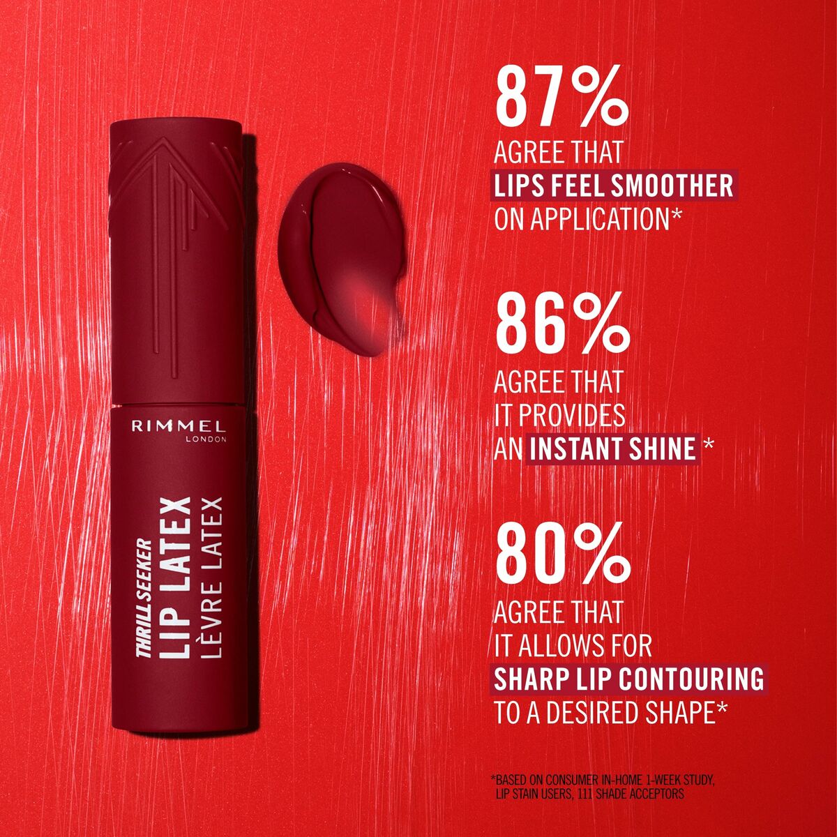 Brillo de Labios Rimmel London THRILL SEEKER Nº 300-Main Character 6 ml