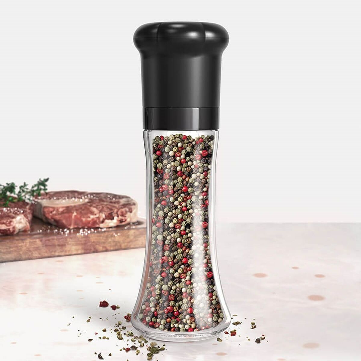 Molinillo para Especias Feel Maestro MR-1613-BLACK Negro