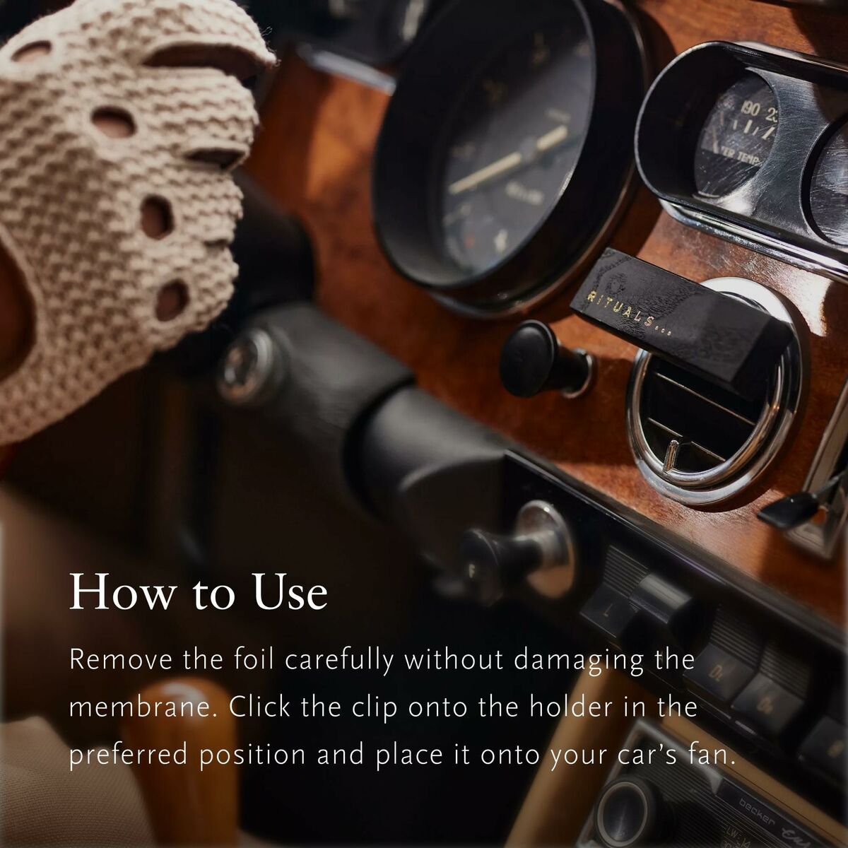 Ambientador para Coche Rituals HOMME 3 g