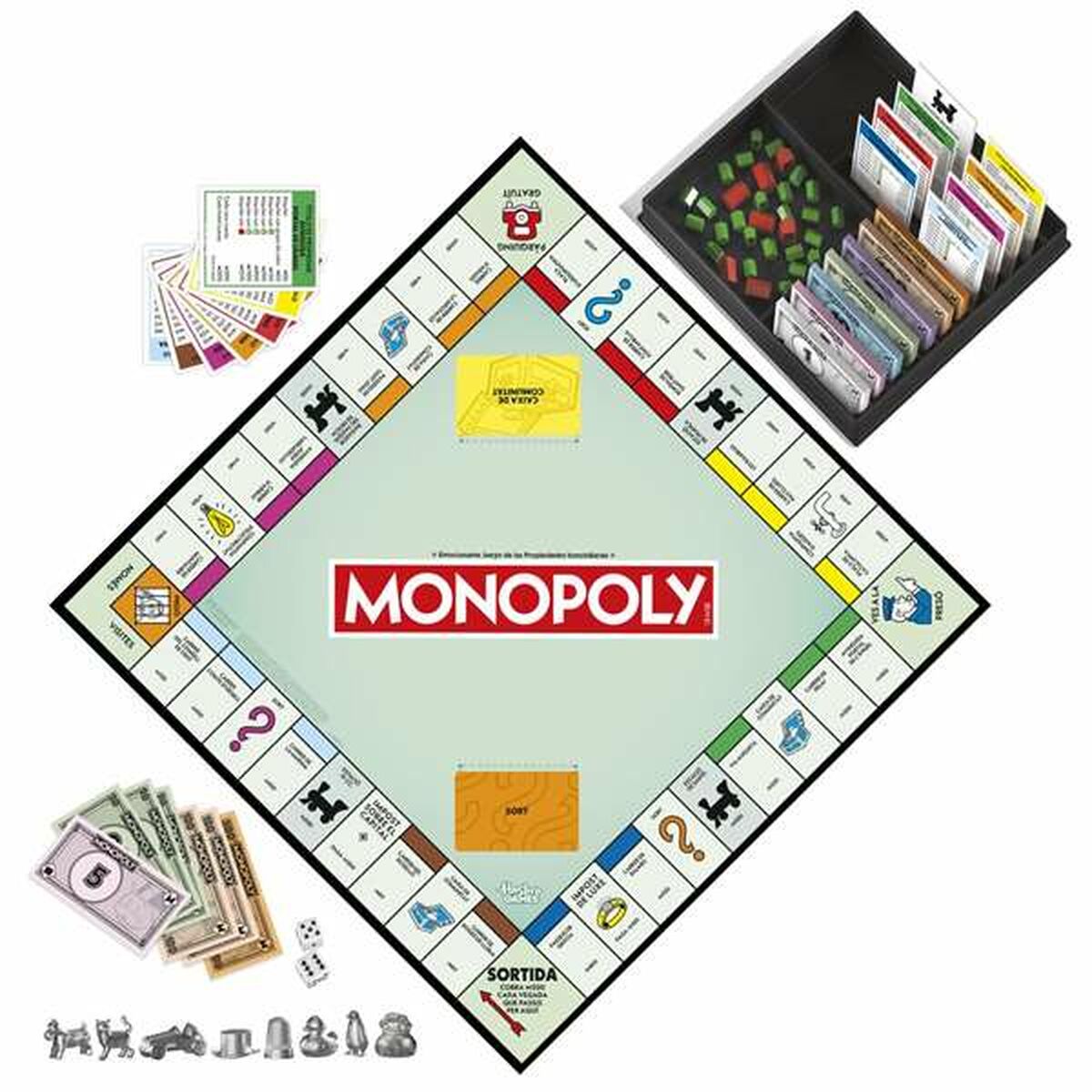 Juego Educativo Hasbro Monopoly Barcelona
