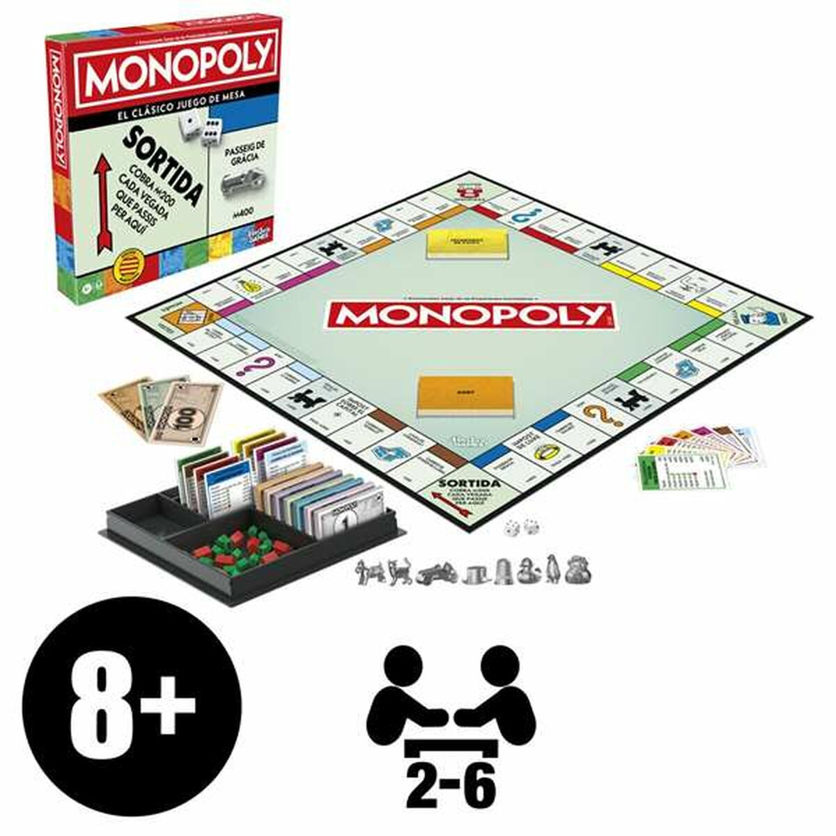 Juego Educativo Hasbro Monopoly Barcelona