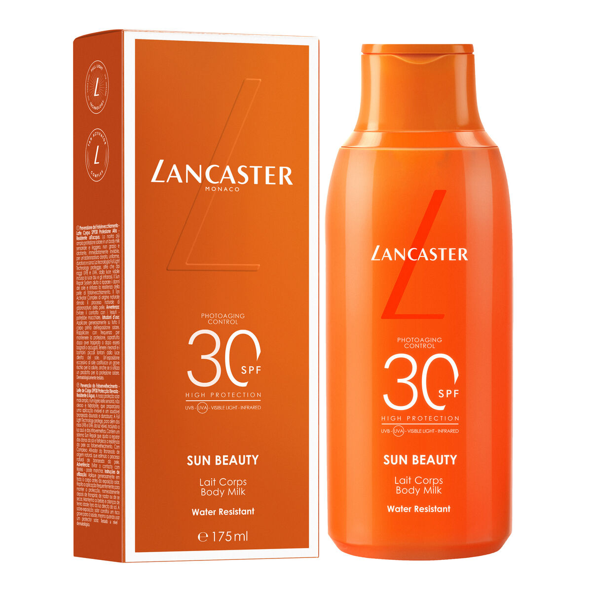Leche Solar Lancaster SUN BEAUTY Spf 30 175 ml