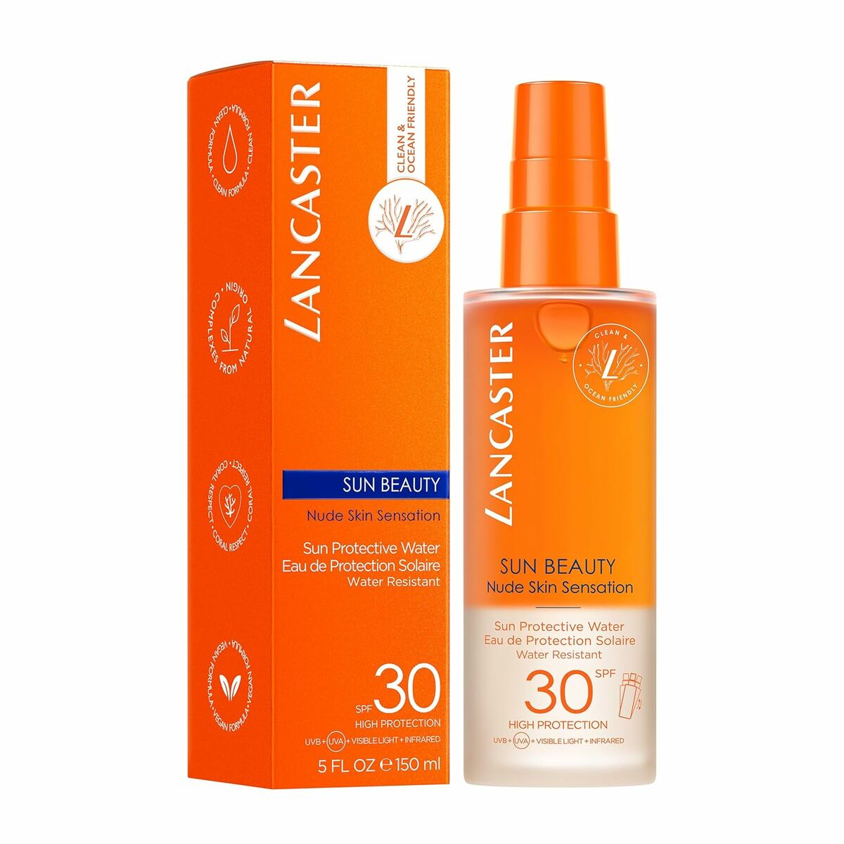 Spray Protector Solar Lancaster SUN BEAUTY Spf 30 150 ml