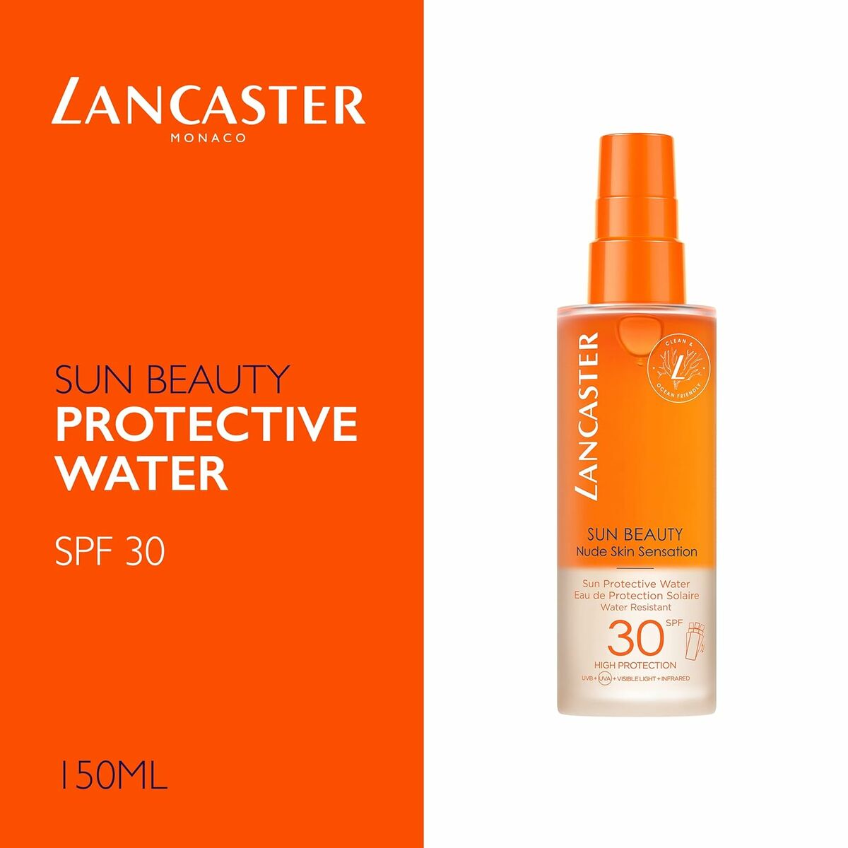 Spray Protector Solar Lancaster SUN BEAUTY Spf 30 150 ml