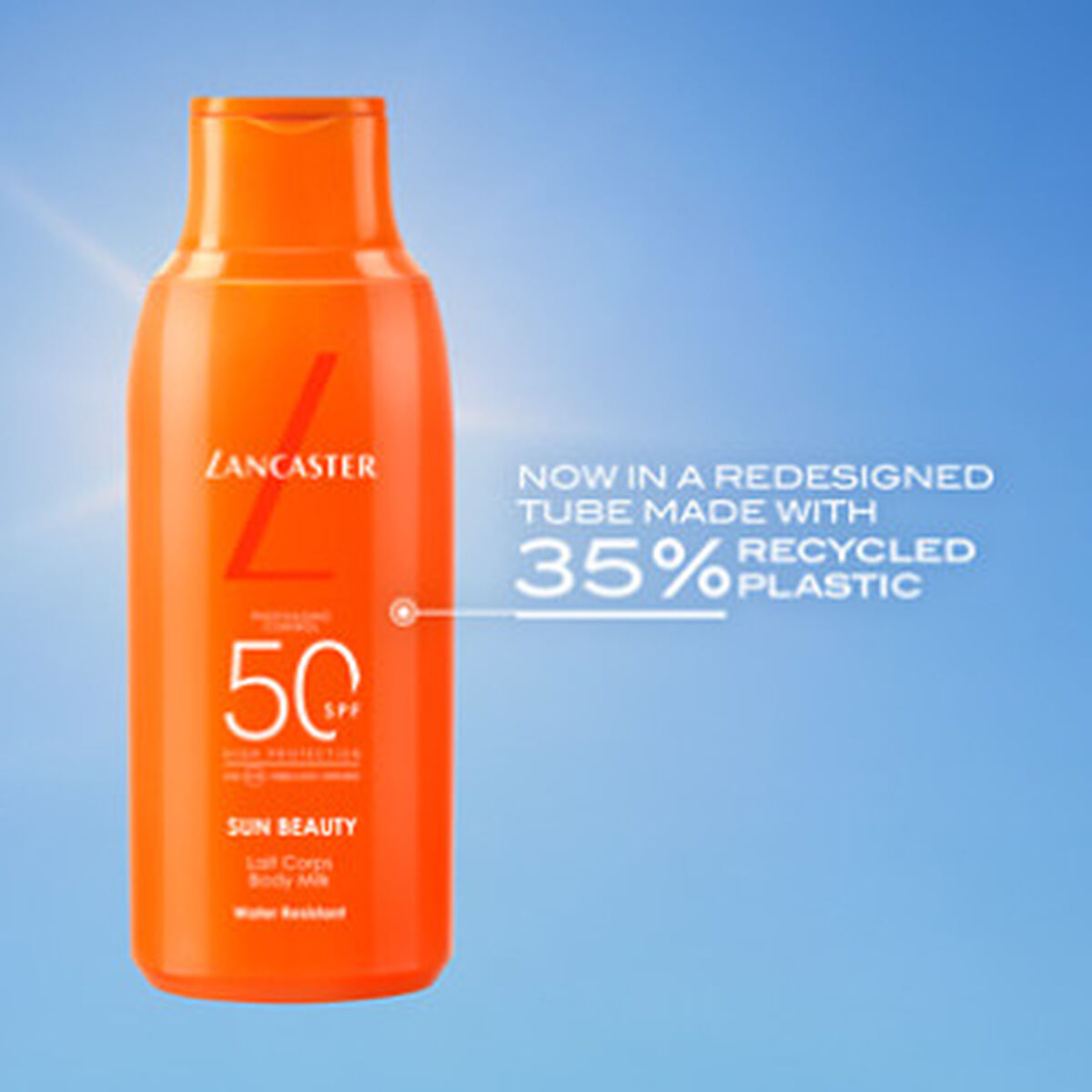 Leche Solar Lancaster SUN BEAUTY Spf 50 400 ml
