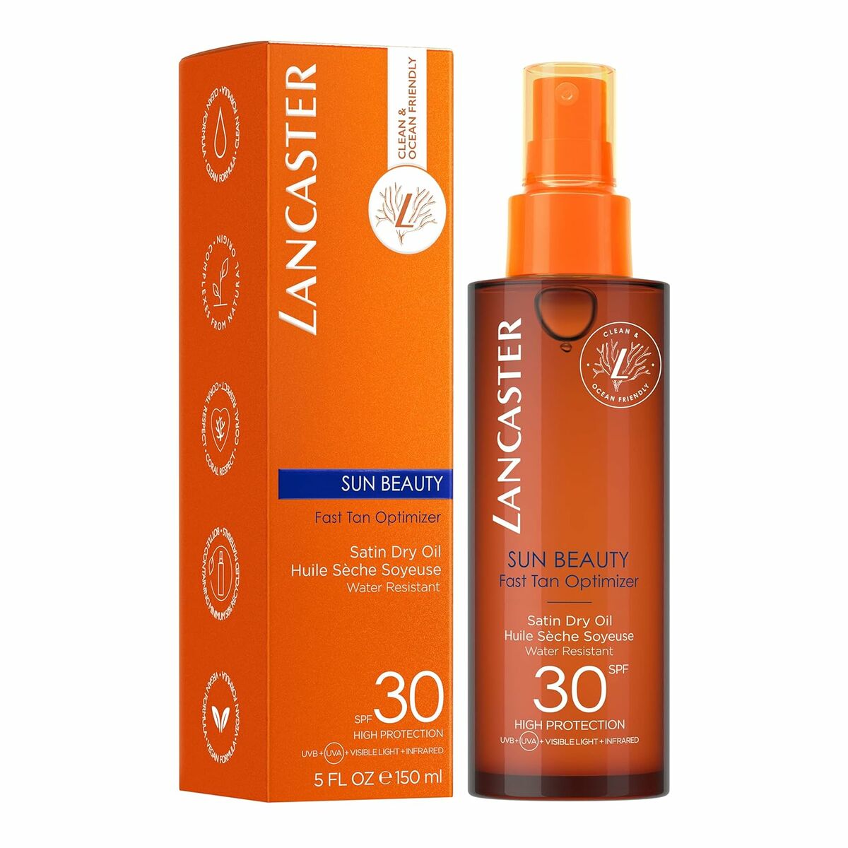 Aceite Protector Lancaster SUN BEAUTY Spf 30 150 ml