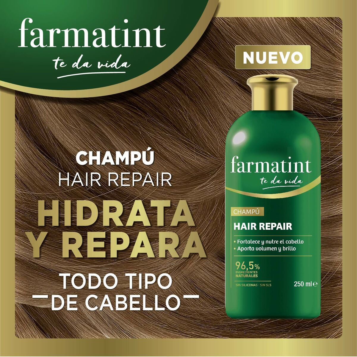 Champú Reparador Farmatint Hair Repair 250 ml