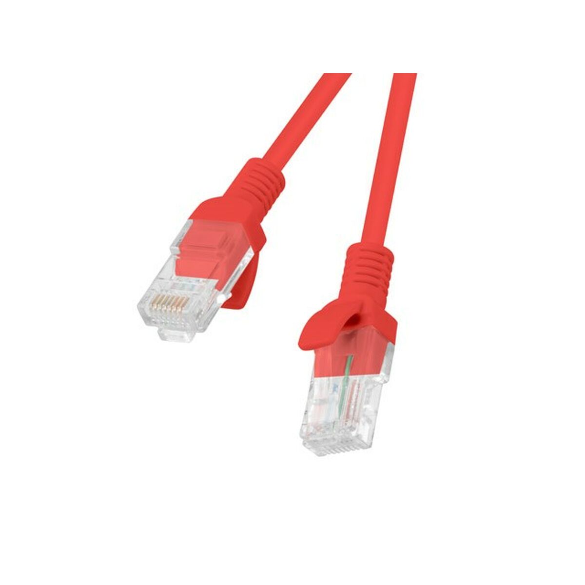 Cable de Red Rígido UTP Categoría 5e Lanberg PCU5-20CC-0100-R Rojo 1 m