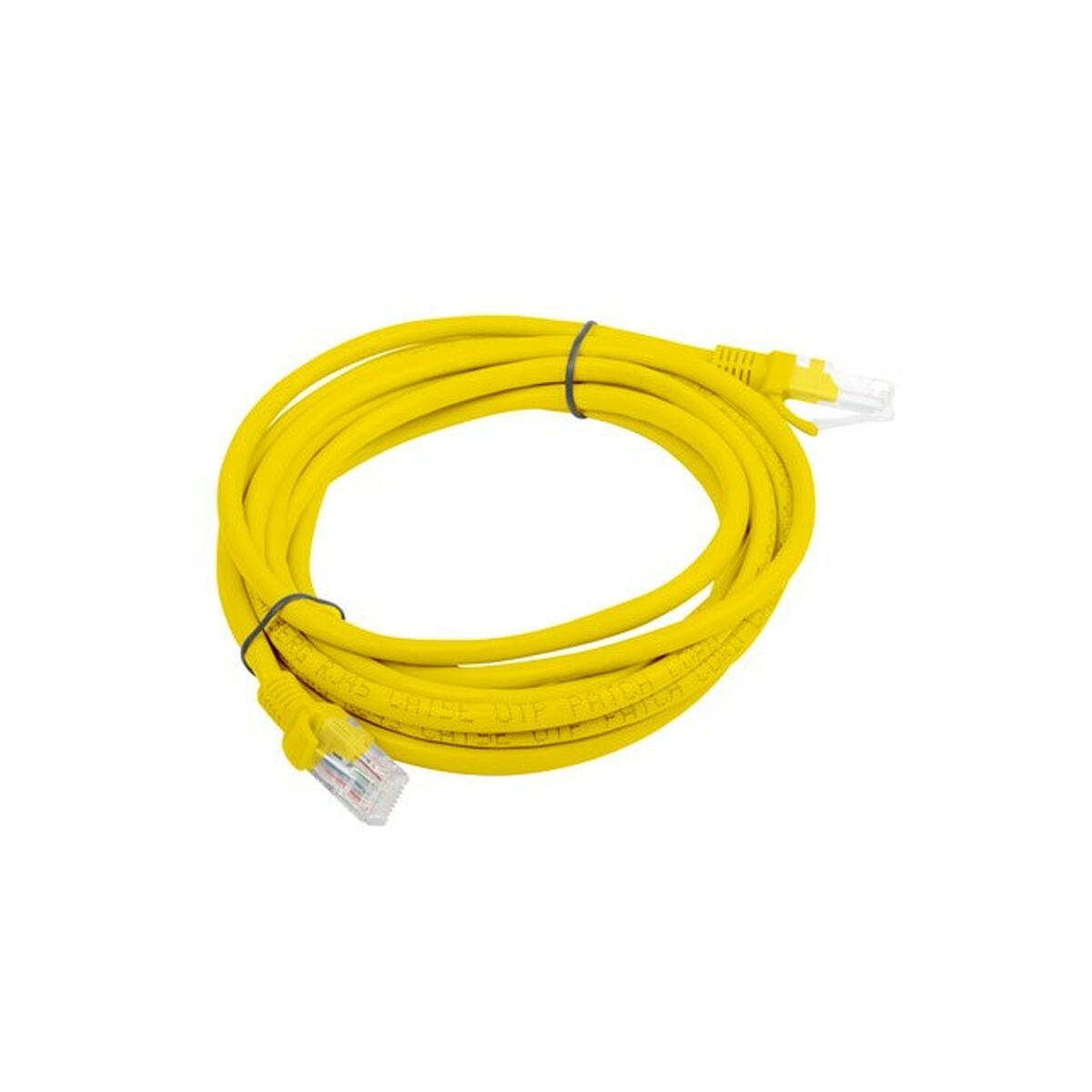 Cable de Red Rígido UTP Categoría 5e Lanberg PCU5-20CC-0300-Y Amarillo 3 m