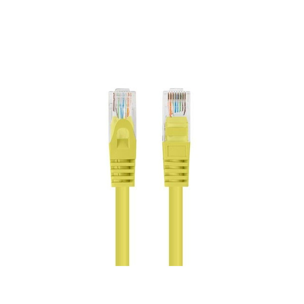 Cable de Red Rígido UTP Categoría 6 Lanberg PCU6-20CC-0150-Y Amarillo 1,5 m