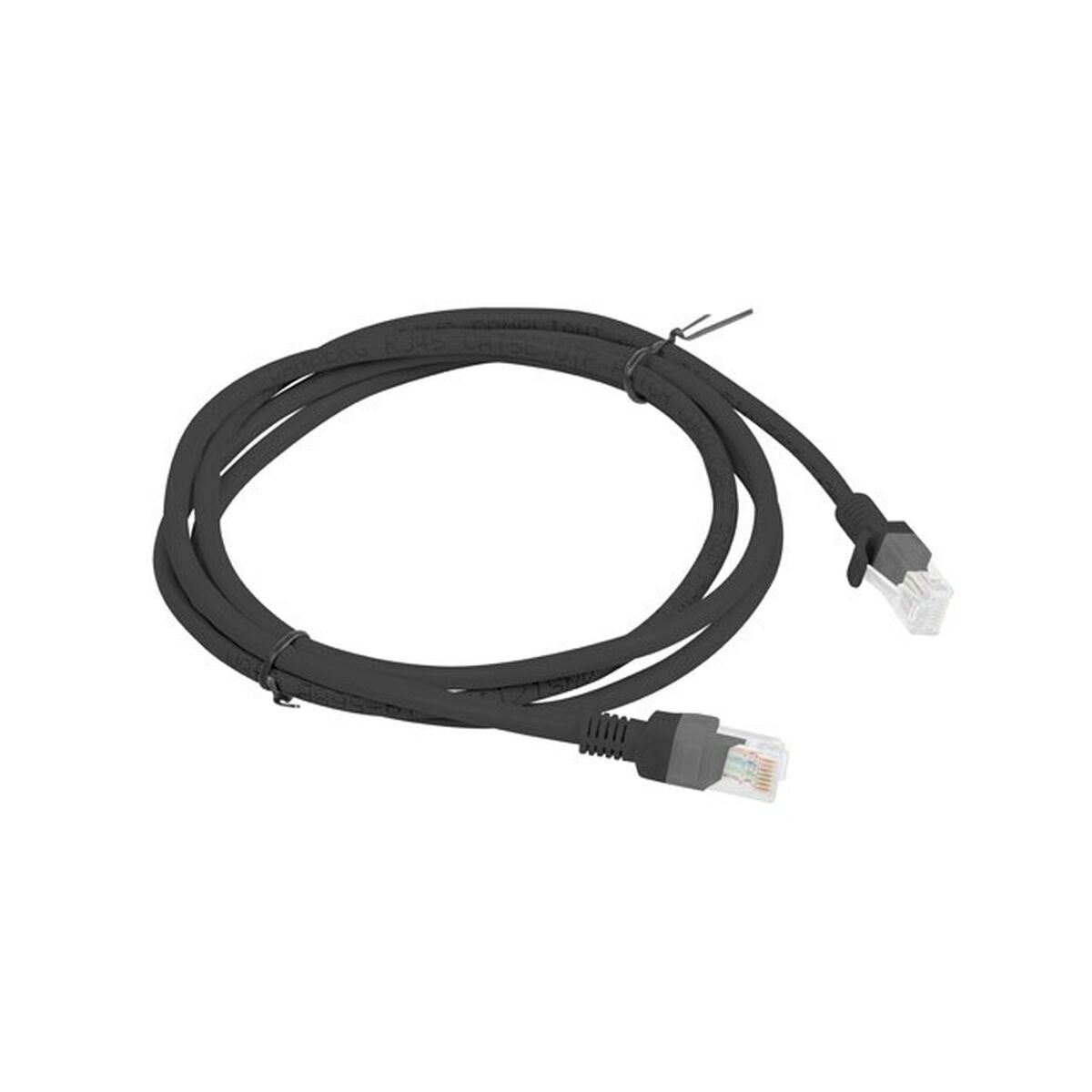 Cable de Red Rígido UTP Categoría 6 Lanberg PCU6-20CC-0150-BK Negro 1,5 m