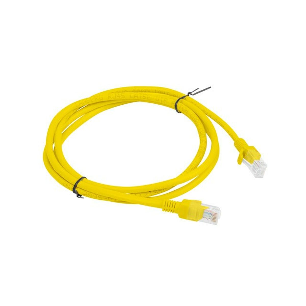 Cable de Red Rígido UTP Categoría 5e Lanberg PCU5-20CC-0150-Y Amarillo 1,5 m