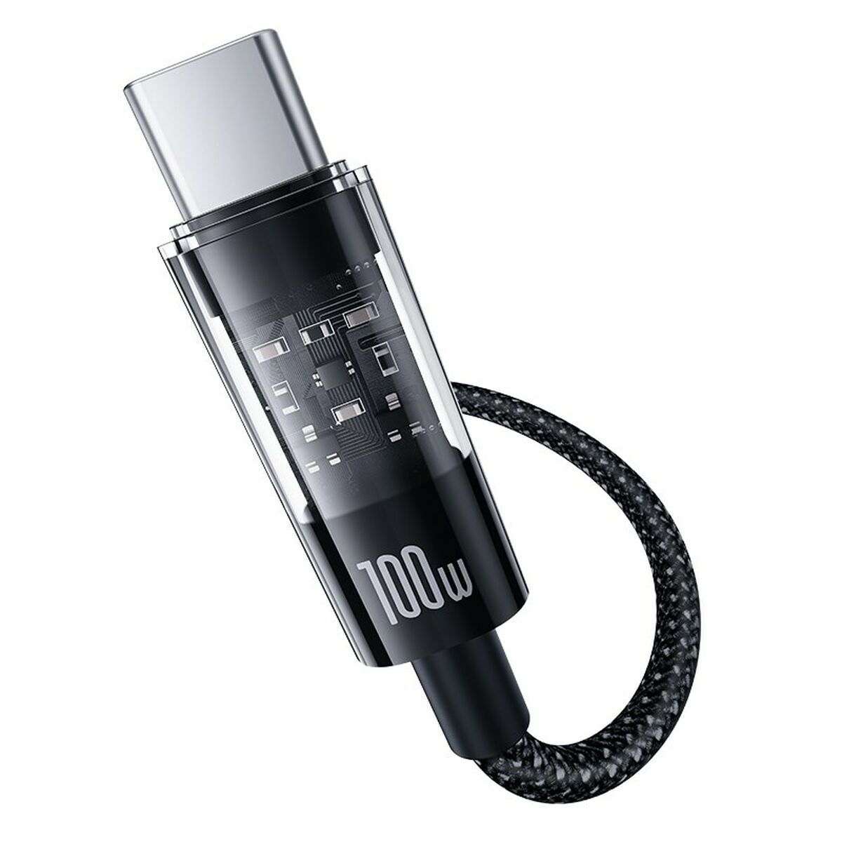 Cable USB-C a USB-C Baseus P10373000111-01 Negro 2 m