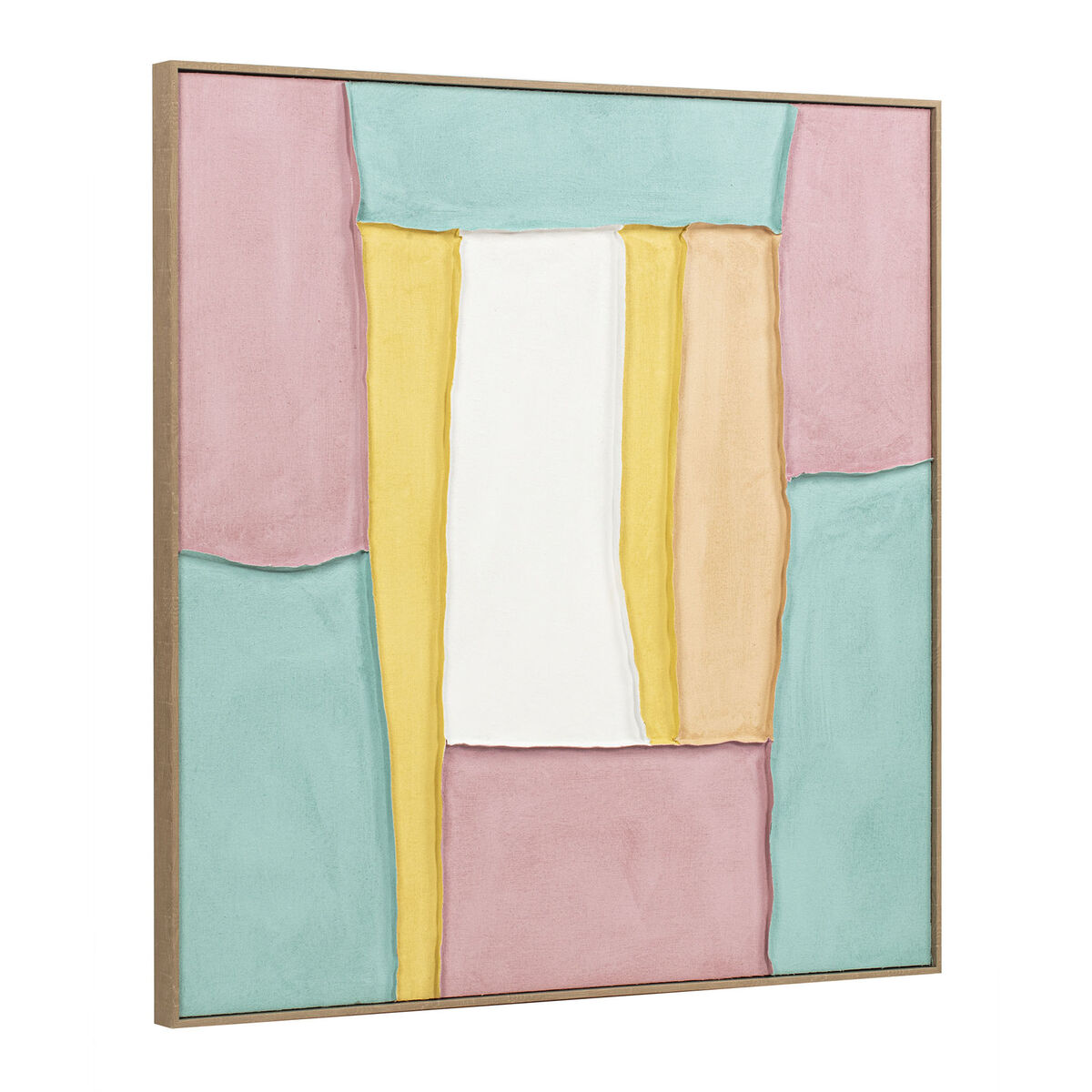 Lienzo Home ESPRIT Poliestireno Lienzo 102 x 4,5 x 102 cm