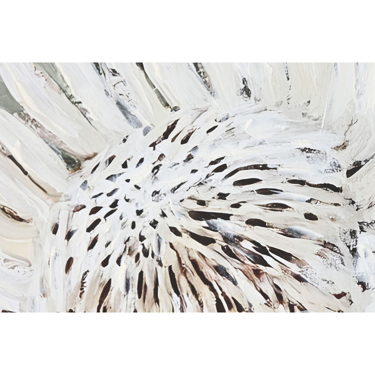 Lienzo Home ESPRIT Amarillo Blanco Rojo Verde Cottage 83 x 4,5 x 83 cm (2 Unidades)