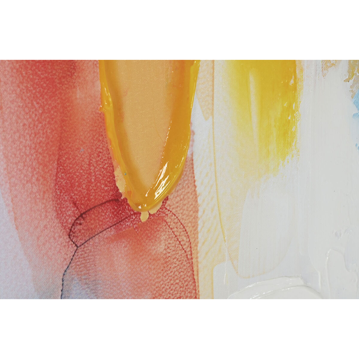 Lienzo Home ESPRIT Poliestireno Lienzo 90 x 3,5 x 120 cm