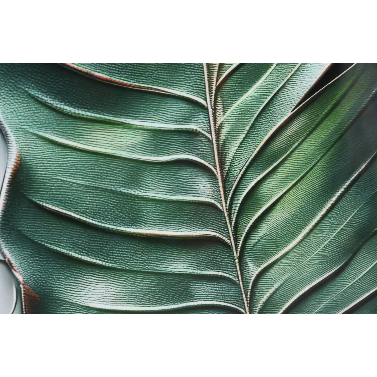 Cuadro Home ESPRIT Verde Palmeras Tropical 80 x 3,5 x 120 cm (2 Unidades)