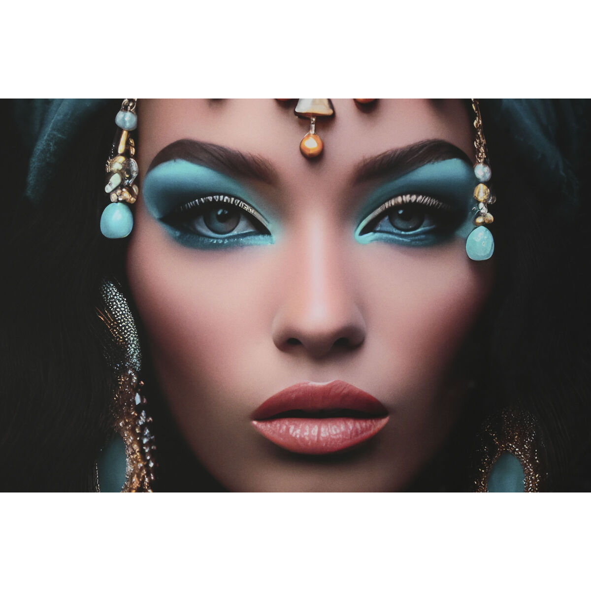 Cuadro Home ESPRIT Cristal Templado 100 x 0,4 x 150 cm